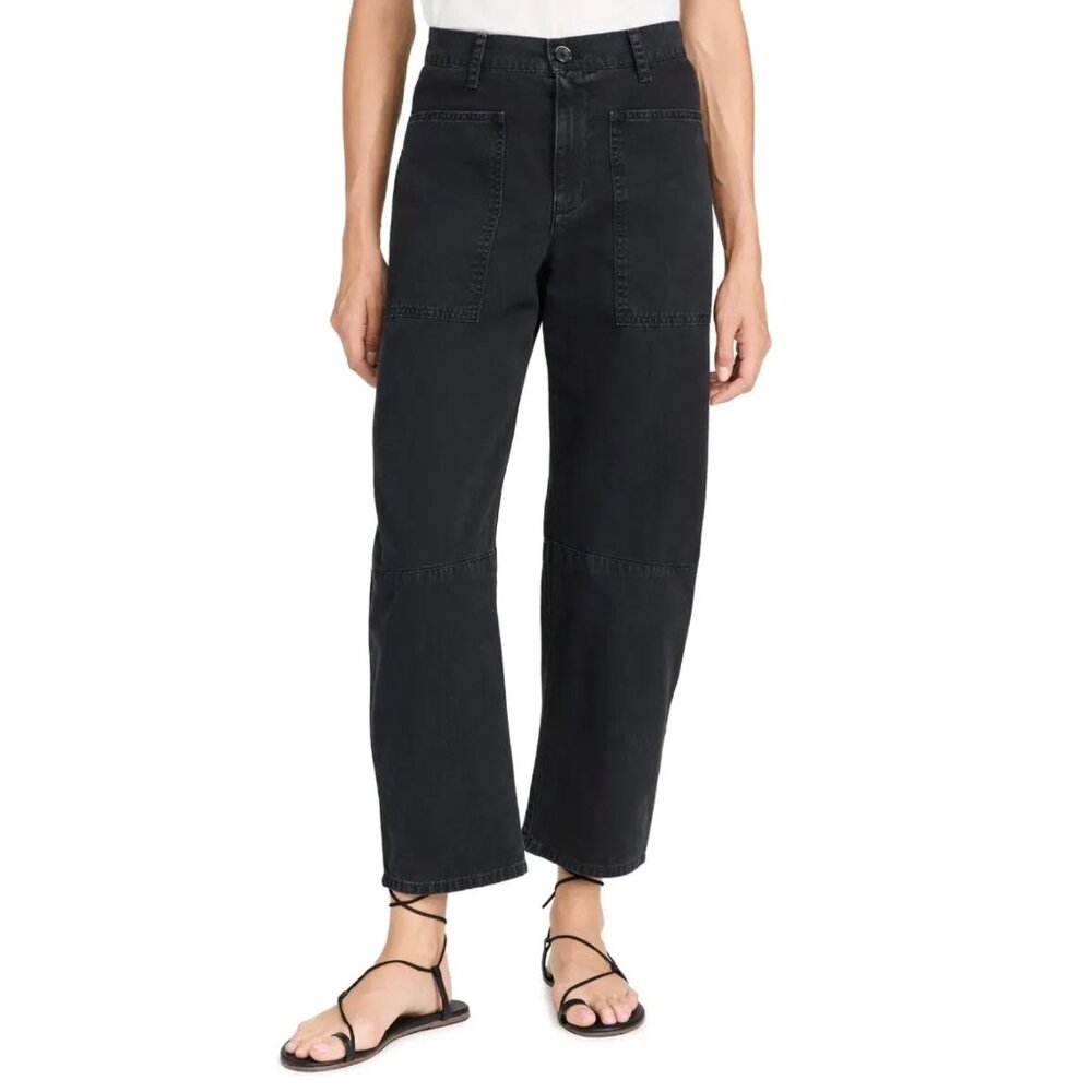 Velvet by Graham & Spencer Charcoal Ankle Pants